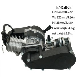 Unbranded 2 Stroke Racing Engine Motor 49cc 50cc Pit Bike Mini Pocket Quad Dirt Bike ATV