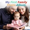 Baby First Photo Albums with 245 DIY Stickers, Soft Memory