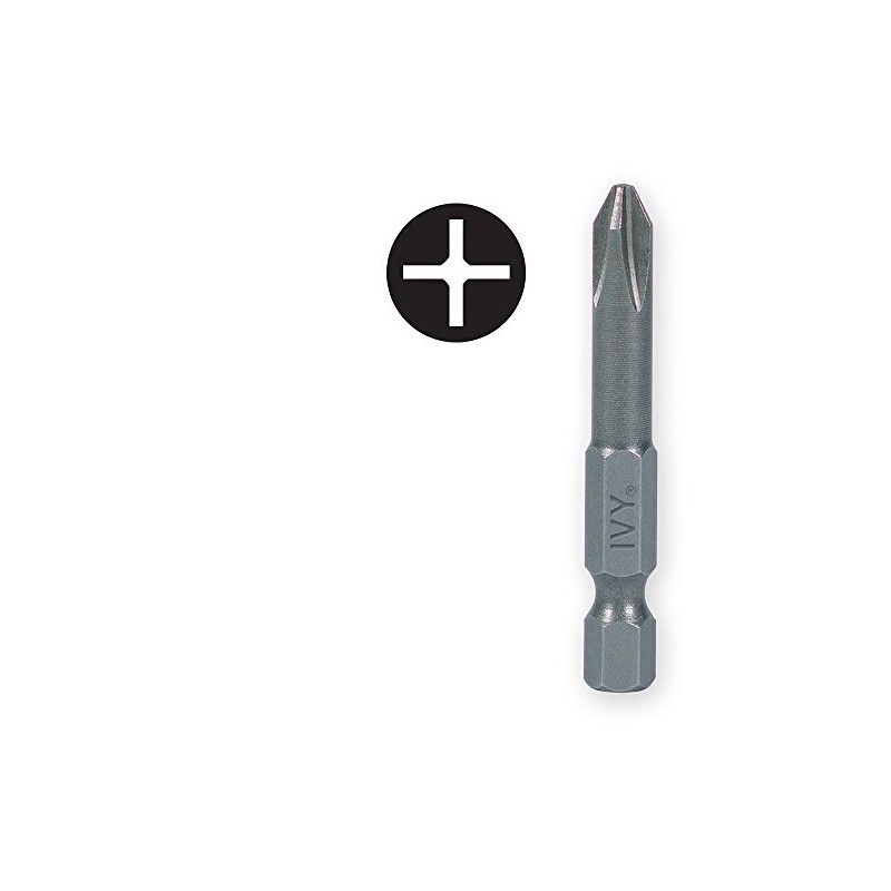 IVY Classic 45012 2-Inch #3 Phillips Power Bit, Impact Plus,
