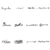 KM Tattoo Sticker Self Instant Henna Tattoo, 1 Set, Tattoo Color No. 10 / 케이엠 타투 스티커 셀프 인스턴트 헤나 문신, 1세트, 타투색 10번