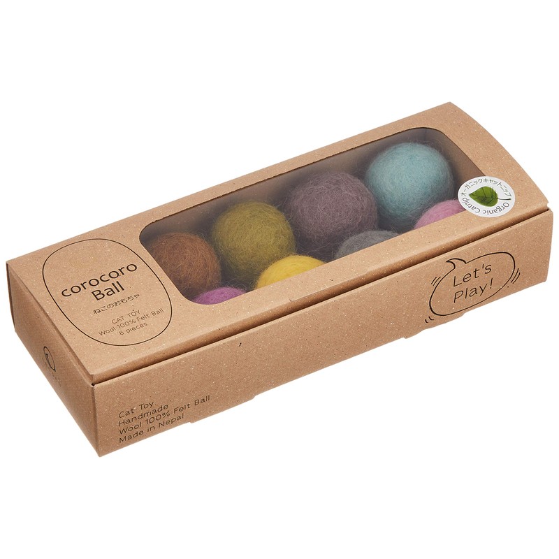 Lint Remover Balls 8 Color Pack Catnip Scented