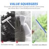 Scrub Buddies 2-PACK Squeegee Brush For Shower Window Glass Door