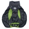 Zunea Raincoat for Small Dogs Waterproof Reflective Rain Jacket Windproof