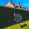 Kesfitt Fence Privacy Screen,5X50FT Heavy Duty 170GSM Fence Covering Privacy