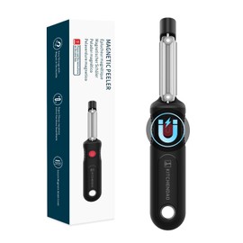 KITCHENDAO Magnetic Vegetable Peeler with Durable Japanese Stainless Steel Sharp Dual Blade, Magnetic Safety Cover, Large Non-Slip Handle with Potato Eye Remover, Dishwasher Safe Kitchen Fruit Peeler