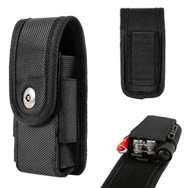 Multitool Sheath, EDC Pouch, EDC Belt Organizer for Pen/Flashlight/Folding Knife, Knife Sheath Compatible with Wave Surge Raptor, Tactical Pocket Knife Holder, Belt Pouches for Men