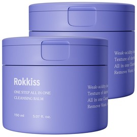 Rocky's One Step All-in-One Mildly Acidic Cleansing Balm, 150ml, 2 pcs / 록키스 원스텝 올인원 약산성 클렌징밤, 150ml, 2개