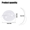 Doll Face Mask Cover with Elastic Band, Acrylic Transparent Toy
