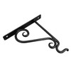 Hand Forged Metal Plant Hanger Bracket Outdoor Modern Farmhouse Hanging