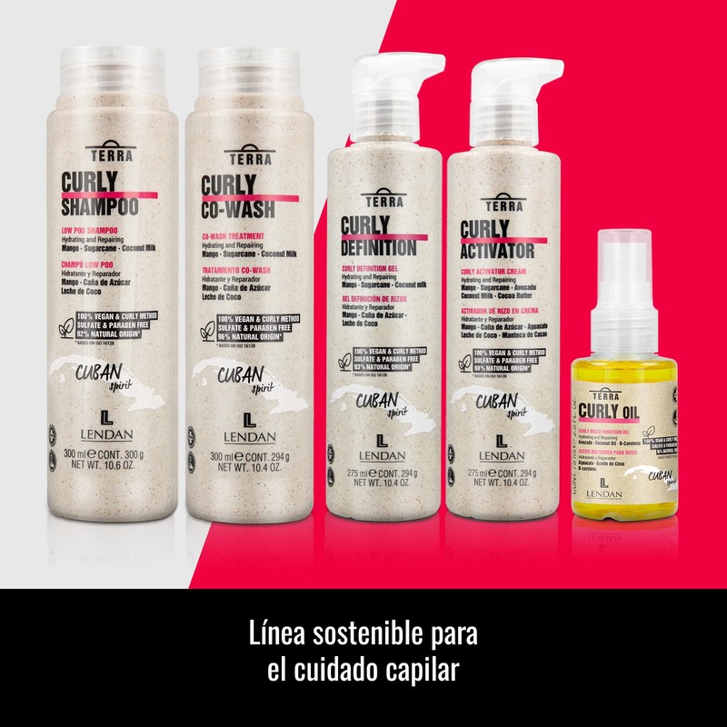 LENDAN - Lockiges Haaröl - Terra Curly Oil - 75