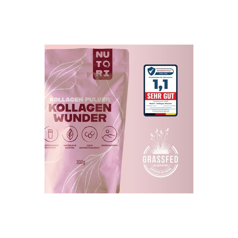 Collagen Powder 300 g - Type I & III -