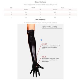 Honour Unisex Black Seamless Elbow Length Latex Gloves