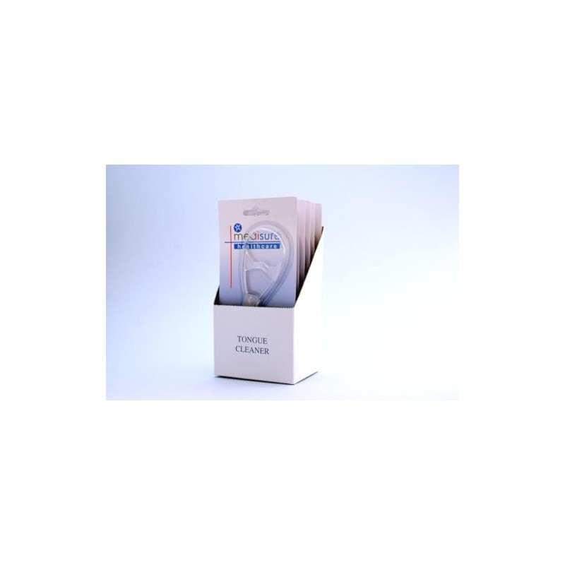Medisure Plastic Tongue Scraper – Reusable – Oral Health Improvement