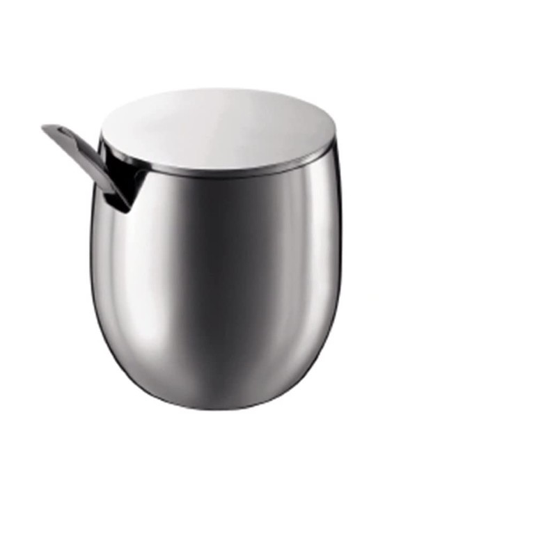 Bodum COLUMBIA Zucker- und Milch-Set (Edelstahl, Milchkännchen, Zuckerdose) matt