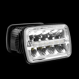 Nilight 7x6 5x7 45W Hi/Lo DRL LED Headlights Sealed Beam