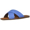 Call It Spring Sandalia Bailia para mujer, Azul/Patchwork, 6 US
