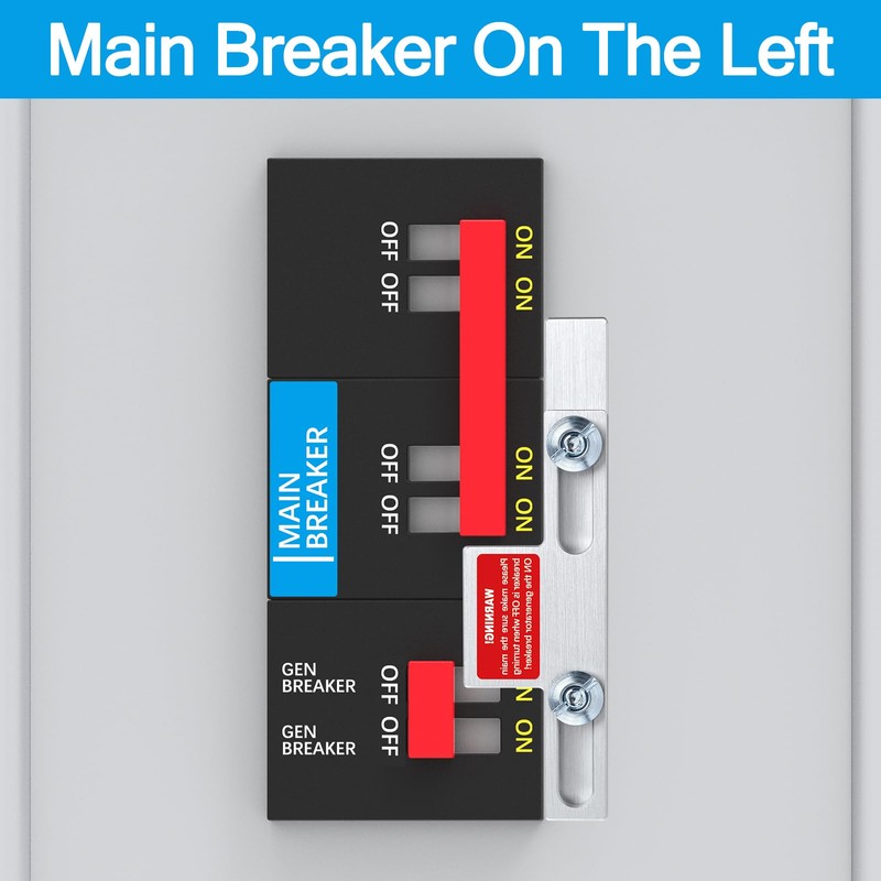 ACANORA Generator Interlock Kit for Square D QO or Homeline