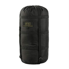 M-Tac Compression Sack - Sleeping Bag Stuff Sack - Compression Bag - 24 Liters - L (Black)