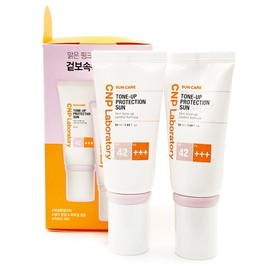 CNP Cha&Park Tone-Up Protection Sunscreen 50ml+50ml Set / CNP 차앤박 톤업 프로텍션 선크림 50ml+50ml 세트