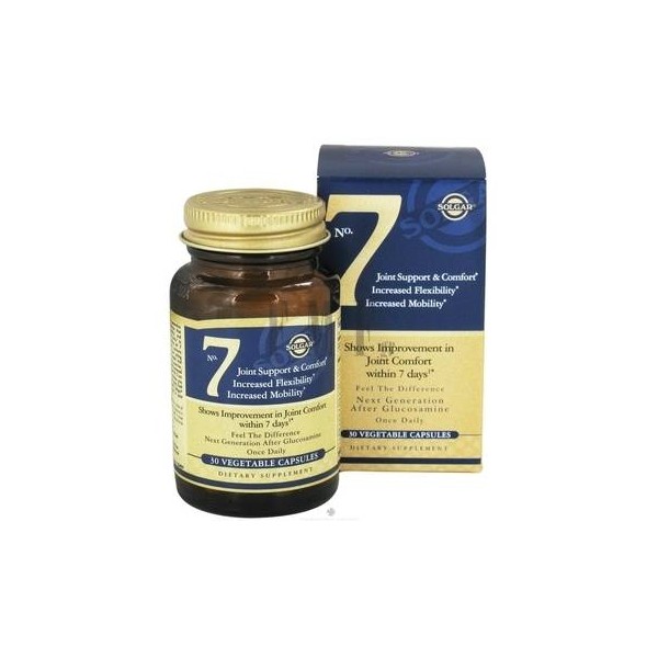 SOLGAR No.7, JOINT SUPPORT& COMFORT 30CAPSULES