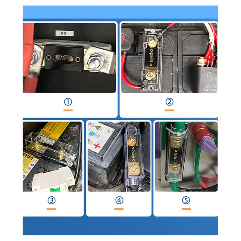 KOLACEN ANL Gold Plated Fuse 50 Amp + ANL Fuse