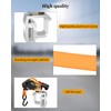 Truck Camper Shell Clamps Retractable Ratchet Straps, Compatible with Ford