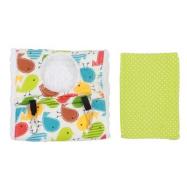 Pet Bird Winter Warm Hammock Thicken Hanging Parrot Triangle Nest Hammock for BirdsS