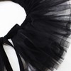 Saccgt Victorian Ruffled Mesh Fake Collar Shawl Tulle Clown Cosplay