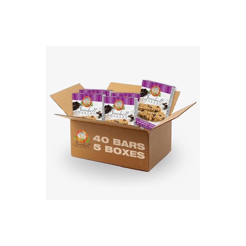 Sunbelt Bakery Oatmeal Raisin Chewy Granola Bars, 40-1.0 OZ Bars