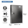 DiDiHere 32 Key Cabinet Organizer, Lock Box, Security Storage for