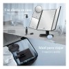 Espejo Maquillaje con Luz Iluminacíon 21 LED y Aumento 1X