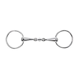 BUSSE Snaffle Stainless Steel 16 mm Double Broken