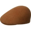 Kangol Seamless Wool 507 Flat Cap Rustic Caramel