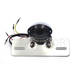 XKMT-Dirt Bike LED Rear Fender Brake License Plate Tail Light Off Road 12V [B07FY1KKTZ]