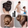 KIRZAX Kit 4 Ciambelle Chignon, Fantastico Strumento per la Creazione