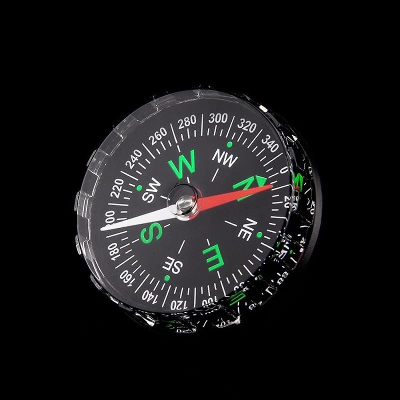 1 x Mini Pocket Compass Outdoor Sports Camping Hiking Navigation