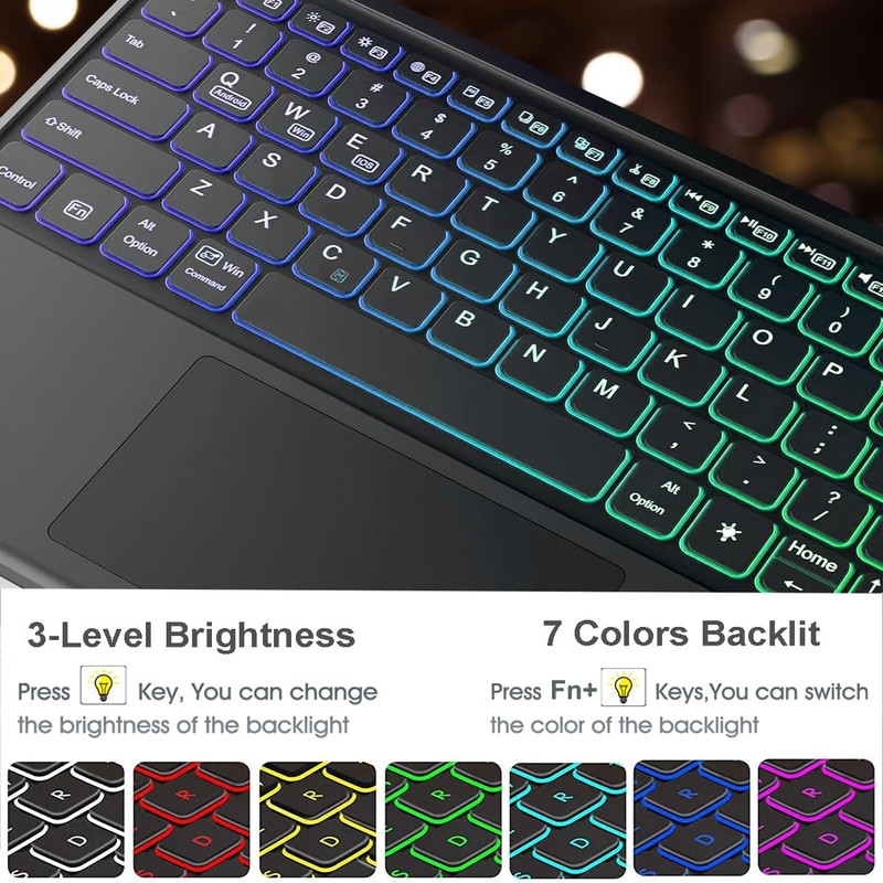 Nanhent Touchpad Keyboard Case for Xiaomi Redmi Pad 2 Pro
