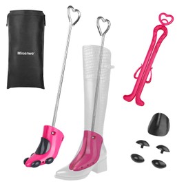 MISERWE One Pair Boot Stretcher with Boot Shaper Stands Professional Shoe Stretcher for Boots Stretch Boot's Width for Women and Men