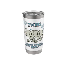 Twins Genes so nice they made them twice, Twin Stainless Steel Insulated Tumbler