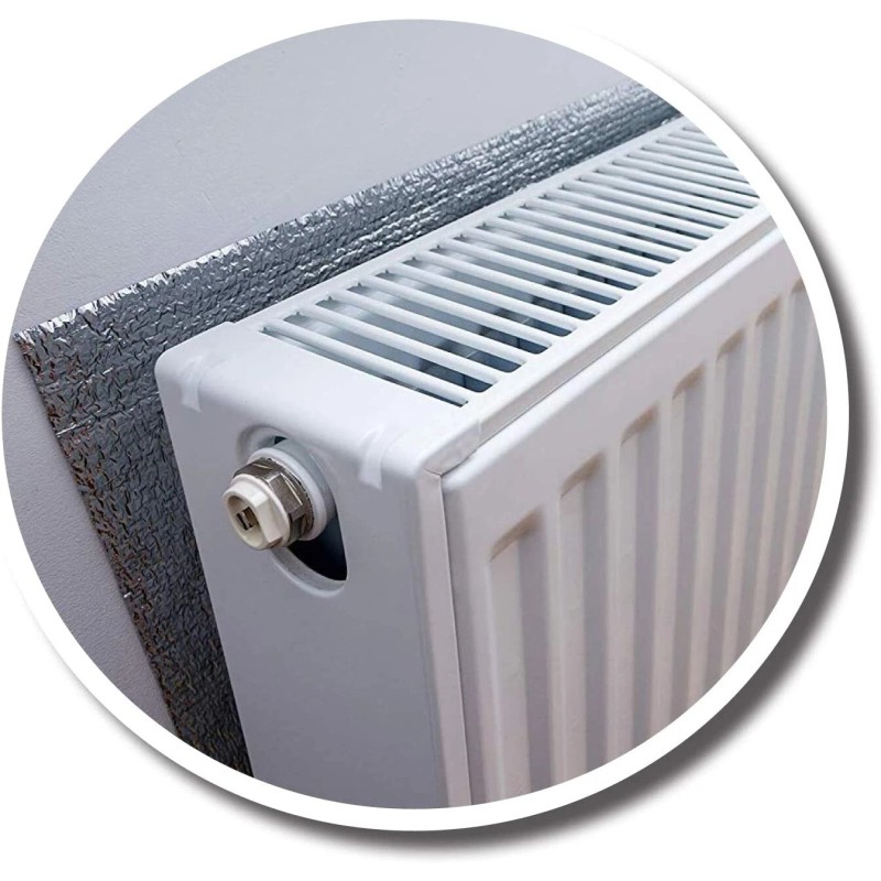 IES RADIATOR COMMERCIAL GRADE REFLECTIVE FOIL HEAT REFLECTOR INSULATION R8