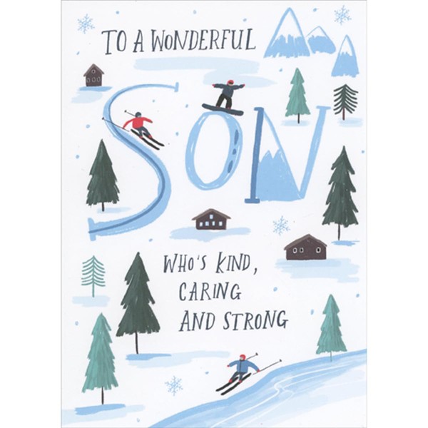 Sellers Publishing RSVP Skiers and Snowboarders: Kind, Caring and Strong