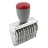 Sourcingmap 9 Digit Number Stamp, Rubber Changeable Rotating Number Stamp