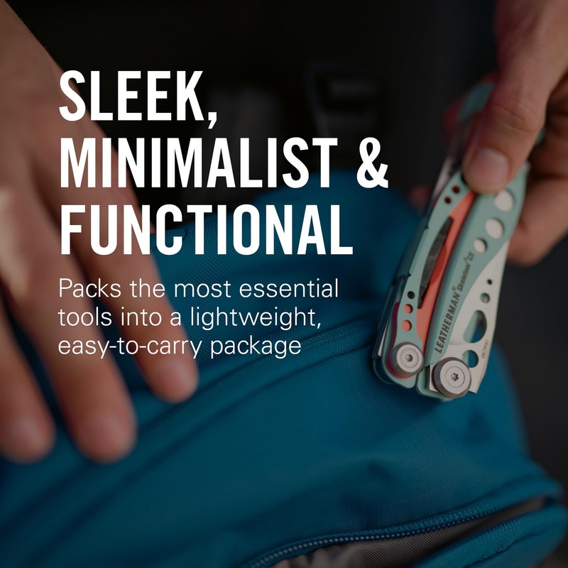 LEATHERMAN LEATHERMAN, Skeletool CX, 7-in-1 Lightweight, Minimalist Multi-Tool for Everyday