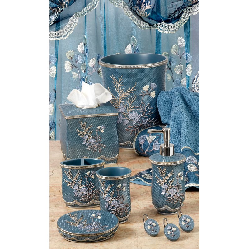 Popular Bath Capri, SOAP Dish, Slate Blue