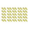 50Pcs Banana Socket 4mm High Current Discharge Long Service Life