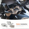 For Voge 900 DSX Handlebar Riser Bar Mount Handlebar Clamp