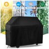 GARPROVM BBQ Cover, Barbecue Cover Waterproof 420D Heavy Duty BBQ