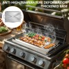 LotFun 32" x 15" Stainless Steel Cooking Griddle for Outdoor