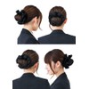 Beautiful Hair Bun Chignon with Net Scrunchie Young Look Elegant