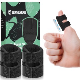 EDNYZAKRN 5Pcs Thumb Splints, Small Finger Brace for Trigger Finger - Broken - Arthritis - Straightening for Index - Middle - Ring - Pinky